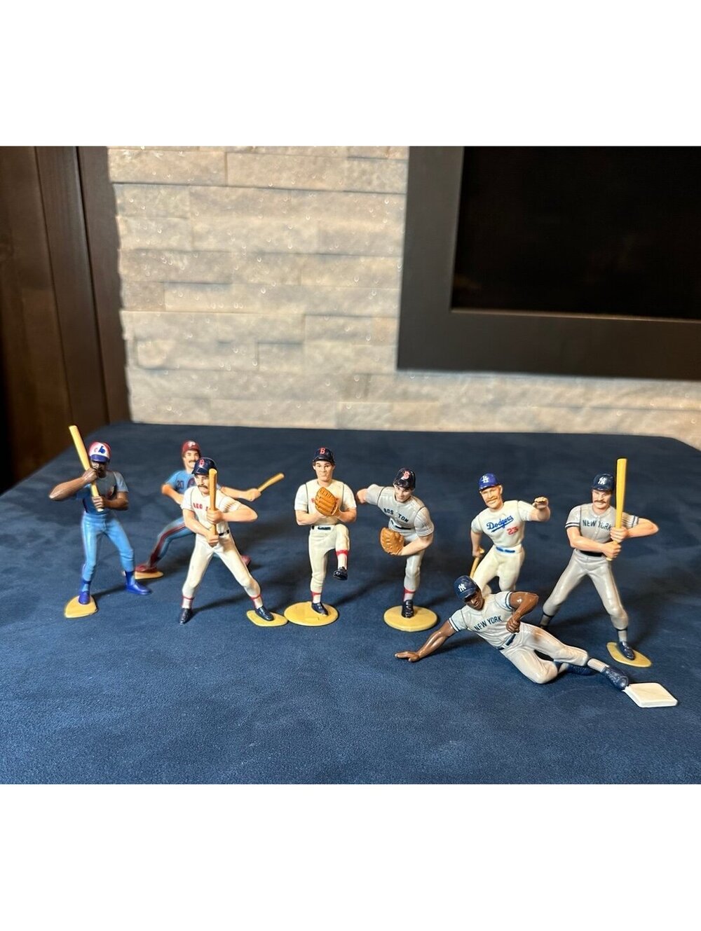 1988 MLBPA Baseball Player Figurines Lot – 8 Vintage Figures (Starting Lineup St